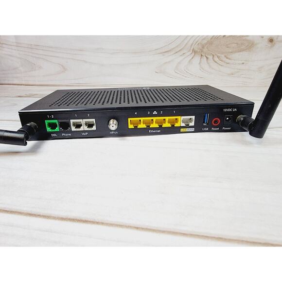 CenturyLink Wireless Modem WiFi Router C2000T Technicolor 802.11n Tested - Picture 7 of 14